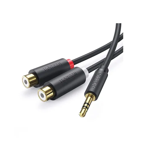 UGREEN 10547 Cable Audio Jack 3.5mm Male To 2 RCA Female