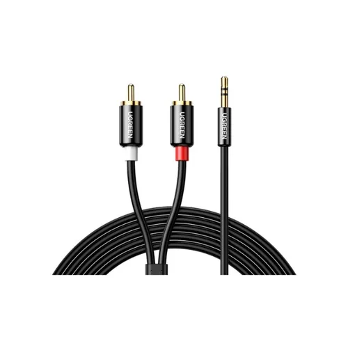 Ugreen 10583 3.5mm Male To 2 RCA Male Cable 1.5m