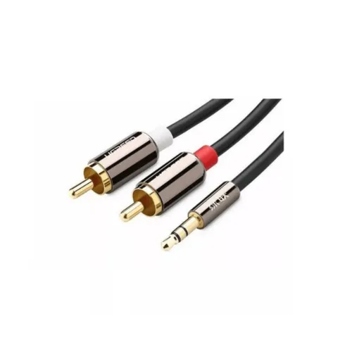 UGREEN 10590 3.5MM Male TO 2 RCA 3M Male Cable