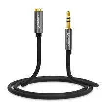 UGREEN 10594 Headphone Extension Cable 3.5mm Extension Gold Plated Male to Female Aux Cable