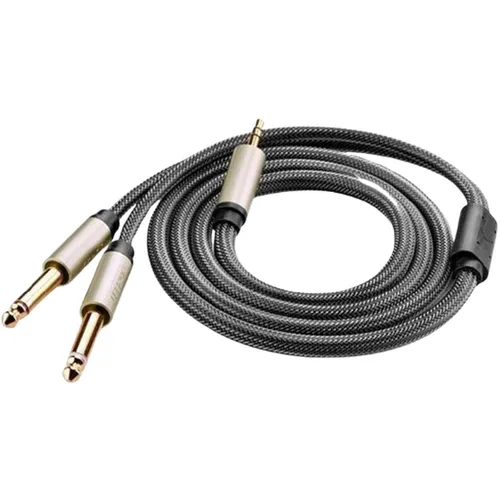 UGREEN 10615 3.5mm TRS to Dual 6.35mm TS Audio 2M Cable