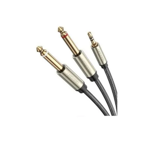 UGREEN 10615 3.5mm TRS to Dual 6.35mm TS Stereo Audio 2M Cable