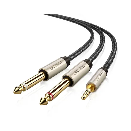 UGREEN 10618 TRS to Dual 6.35mm Cable
