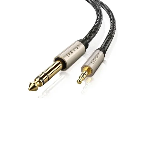 UGREEN 10629 3.5mm To 6.35mm TRS Stereo Audio Cable 3m Gray