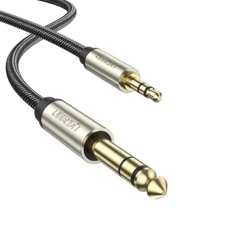 UGREEN 10629 3.5mm To 6.35mm TRS Stereo Audio Cable 3m Gray