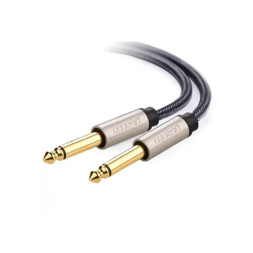 Ugreen 10636 1M Gray 6.5mm Male to Male Auxiliary Aux Audio Cable