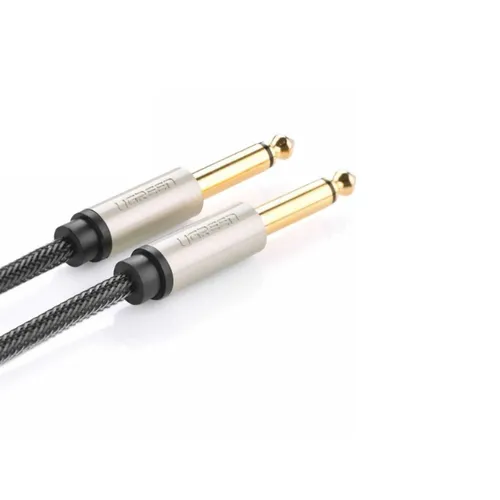 Ugreen 10636 6.5mm Male to Male Stereo Auxiliary Aux Audio Cable 1m Grey