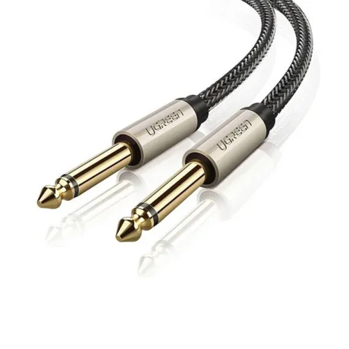 UGreen 10640 6.5mm Male To Male Stereo Auxiliary Aux Cable 5m