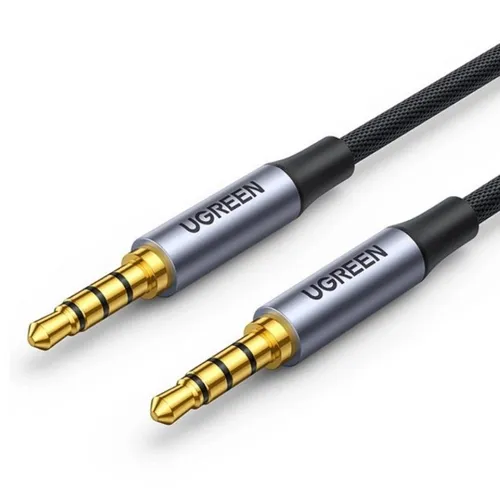 UGREEN 10648 3.5mm 4-Pole Male To Male Audio 1M Braided Cable
