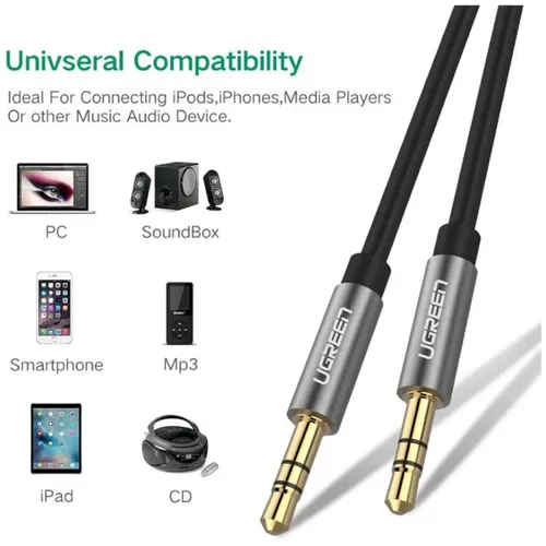 UGREEN 10732 3.5MM Male to 3.5MM Male 0.5M Cable