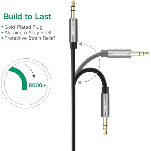 UGREEN 10732 3.5MM Male to 3.5MM Male 0.5M Cable
