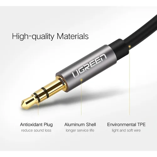 UGREEN 10734 3.5mm Male to 3.5mm Male 1.5M Audio Cable