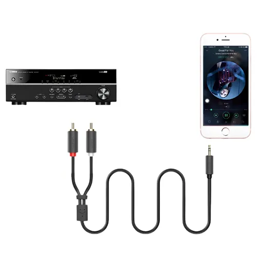 UGREEN 10749 3.5mm to 2RCA Audio Cable 1M
