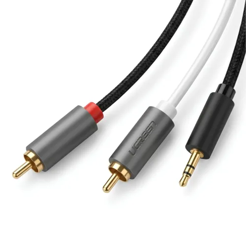 UGREEN 10749 3.5mm to 2RCA Audio Cable 1M