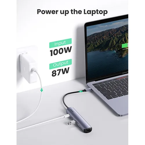 UGREEN 10919 5-in-1 USB-C Multifunction Adapter