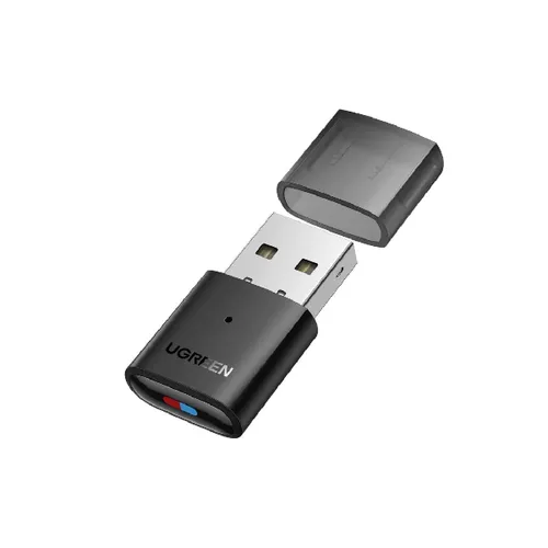 UGREEN 10928 Bluetooth 5.0 Transmitter USB Audio Adapter Wireless Bluetooth Dongle, Low Latency, Black