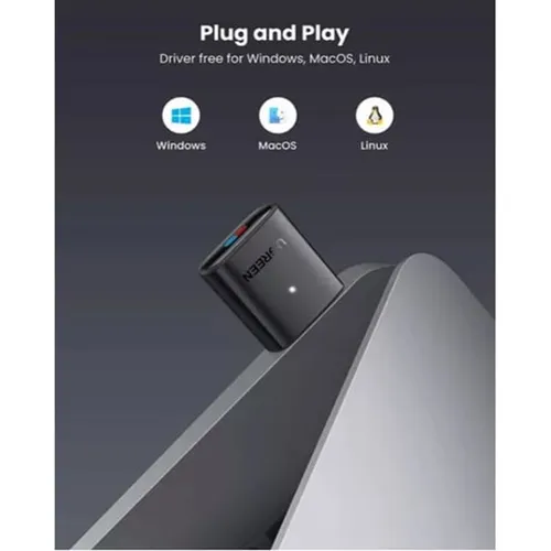UGREEN 10928 USB Bluetooth 5.0 Transmitter Adapter for Switch/PlayStation