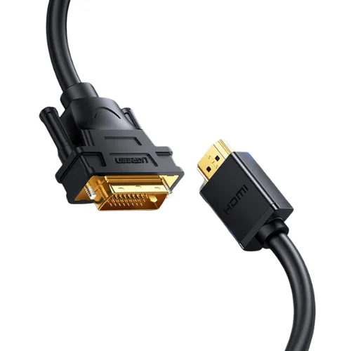 UGREEN 11150 HDMI to DVI 2K Cable (Male to Male) 1.5m – Black