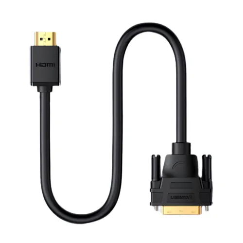 UGREEN 11150 HDMI to DVI 2K Cable (Male to Male) 1.5m – Black
