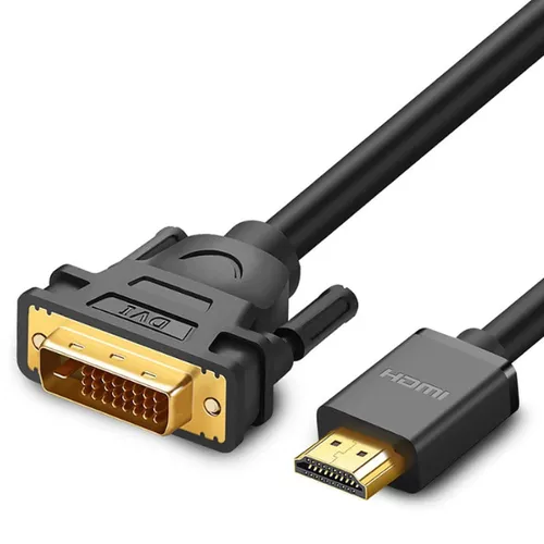 UGREEN 11150 HDMI to DVI 2K Cable (Male to Male) 1.5m – Black