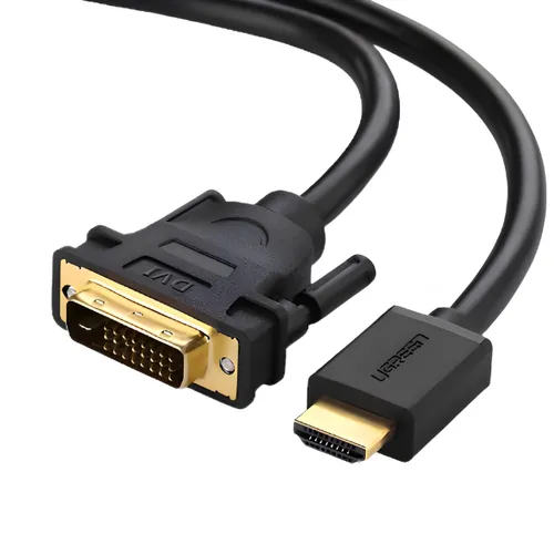 UGREEN 11150 HDMI to DVI 2K Cable (Male to Male) 1.5m – Black