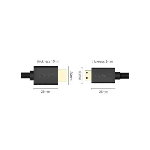 UGREEN 11167 Mini HDMI to HDMI 1.5M Cable