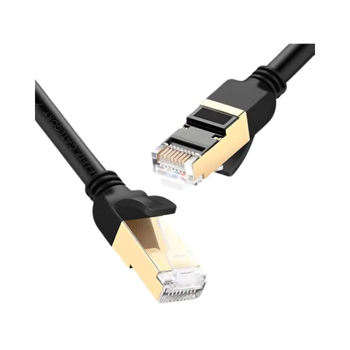 UGREEN 11229 Cat 7 F/FTP Lan Cable 0.5M (Black) NW107