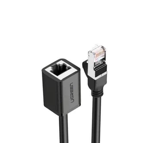 UGREEN 11279 Cat 6 FTP RJ45 Ethernet Extension Cable 1m Black NW112 1000Mbps