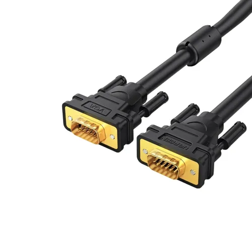 UGREEN 11630 VGA Male to Male 1.5M Cable Black