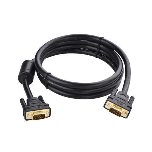 UGREEN 11630 VGA Male to Male 1.5M Cable Black