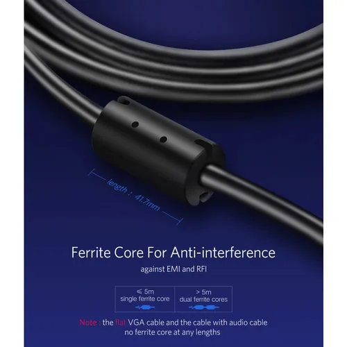 UGREEN 11631 VGA Male to Male 3M Cable