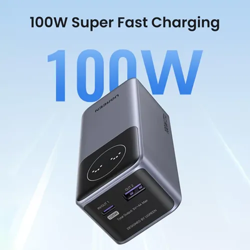 Ugreen 12000mAh 100W Fast Charging Power Bank - 35526B