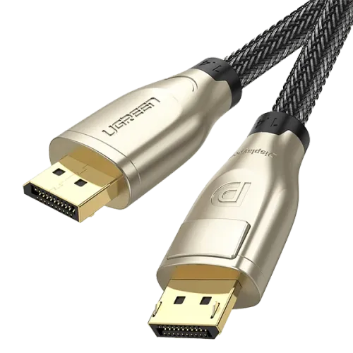 UGREEN 1.4 DISPLAYPORT ZINC ALLOY SHELL BRAIDED CABLE 2M - 60843