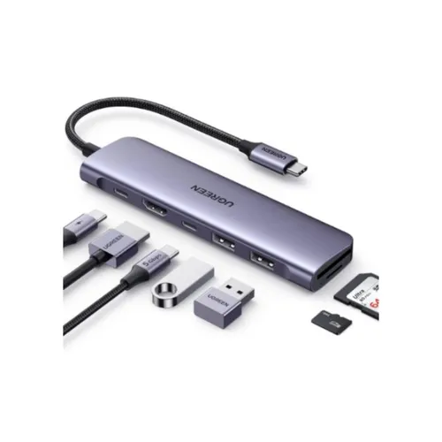 UGREEN 15214 Revodok 1071 USB-C Hub 7-in-1 Dock