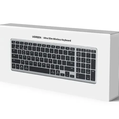 UGREEN 15258 Ultra Slim Rechargeable Wireless Keyboard