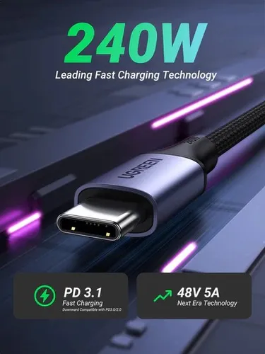 UGREEN 15311 USB-C to USB-C PD 3.1 240W Charger Cable