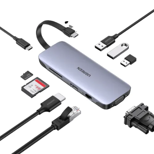 Ugreen 15375 9-in-1 USB C Hub with 4K HDMI