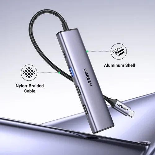 UGREEN 15495 5-in-1 USB-C Multifunction Adapter