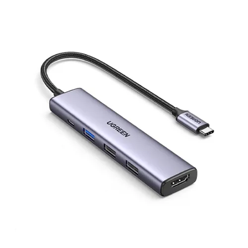 Ugreen 15495 Revodok 100W PD 5-in-1 4K @ 60Hz Type-C Hub Adapter