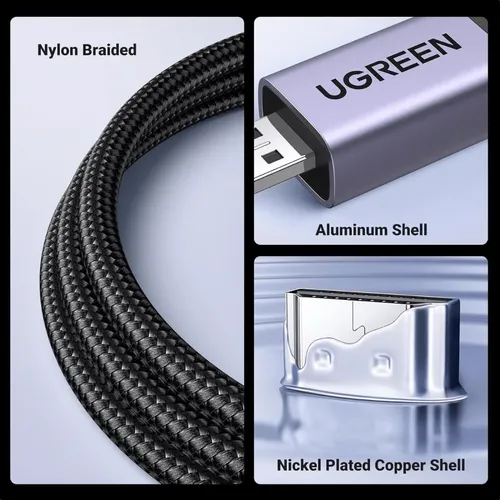 UGREEN 15516 8K Micro HDMI to HDMI 1M Cable