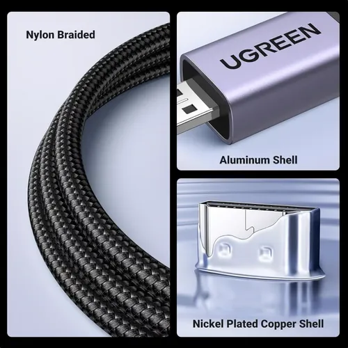 UGREEN 15516 8K Micro HDMI to HDMI 1M Cable