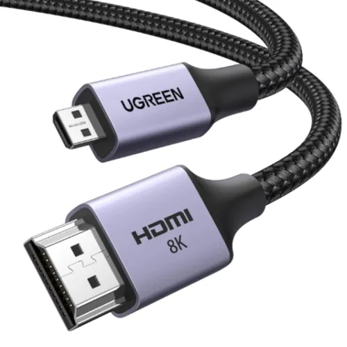 Ugreen 15516 Micro HDMI to HDMI 8K Cable 1M