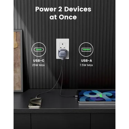 UGREEN 15540 Nexode 35W 2 Port GaN Fast Charger