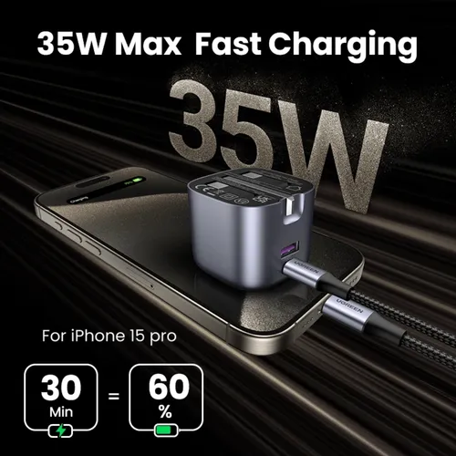 UGREEN 15540 Nexode 35W 2-Port GaN Fast Charger
