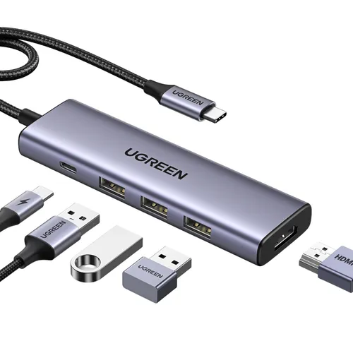 Ugreen 15596 5 In 1 USB-C Multifunction Adapter