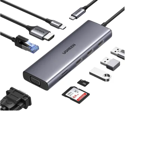 UGREEN 15600 9-in-1 USB-C Multifunction Adapter