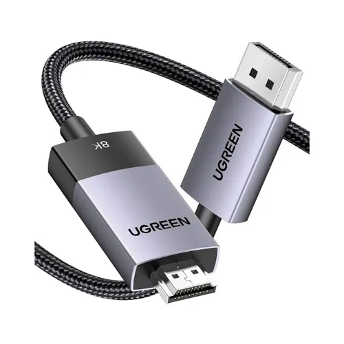 Ugreen 15773 1M 4K 60hz Active Unidirectional Display Port To HDMI M/M Cable
