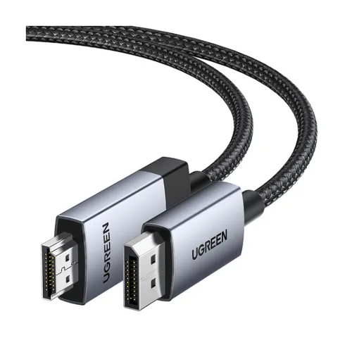 Ugreen 15773 1M 4K 60hz Active Unidirectional Display Port To HDMI M/M Cable