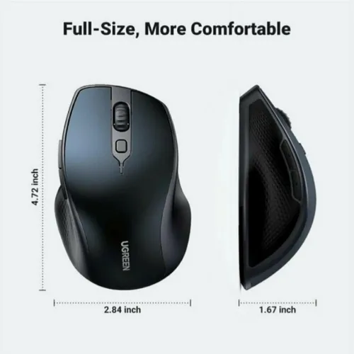 UGREEN 15807 Ergonomic Wireless Mouse