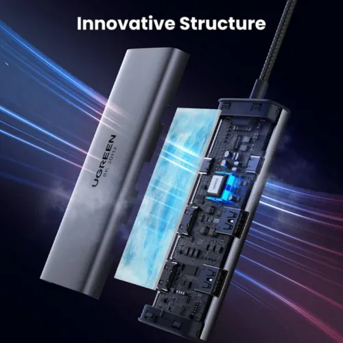 UGREEN 15852 Revodok 206 6-IN-1 USB-C Hub